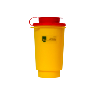 Foto vom Abwurfbehälter frontal