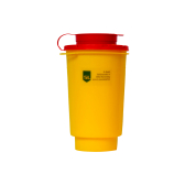 Foto vom Abwurfbehälter frontal
